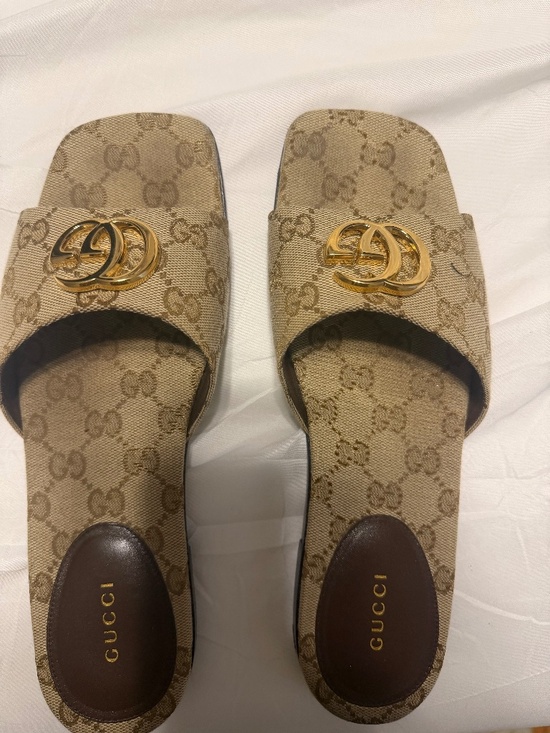 Gucci Shoes - Gucci Double GG sandals